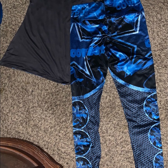New 2 pc Dallas Cowboys outfit - Picture 4 of 5